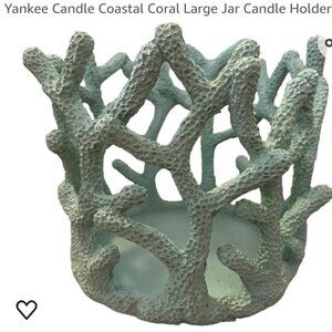 Yankee Candle Coastal Coral Large Jar Candle Holder